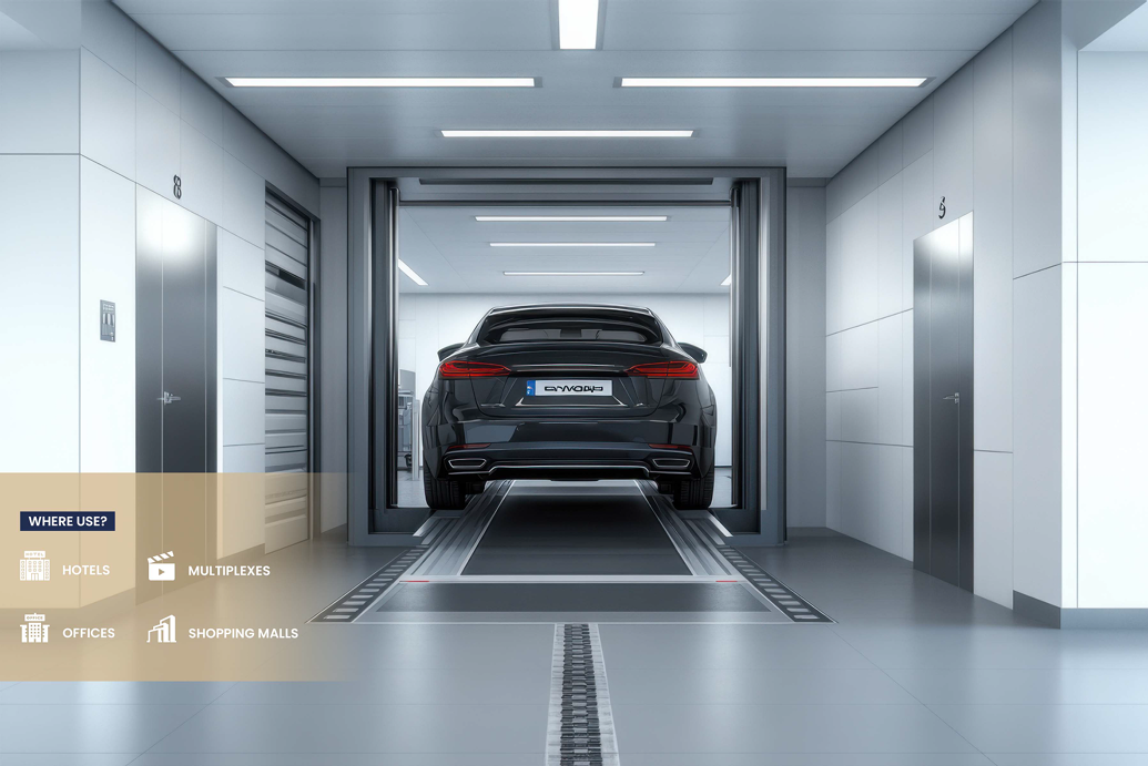 ASGS TURBO SERIES - AUTOMOBILE ELEVATORS